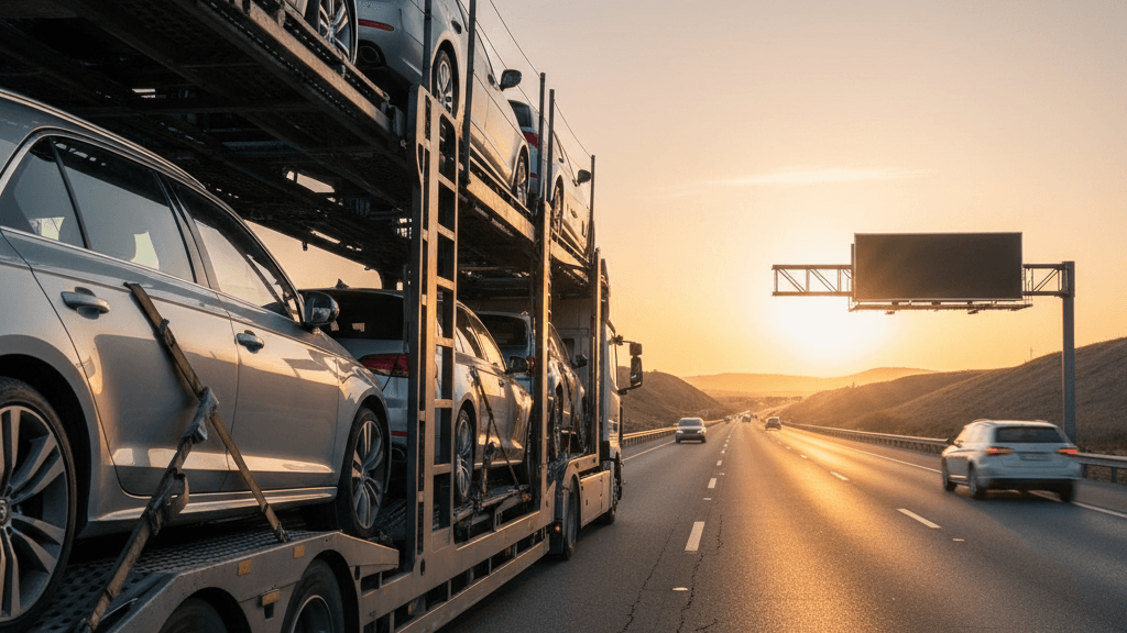 Factores del precio Factores que influyen en el transporte de coches precio, como distancia y tipo de vehículo, explicado por operador logístico